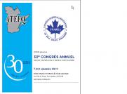 2013 ATEFQ Programme 2013 v7